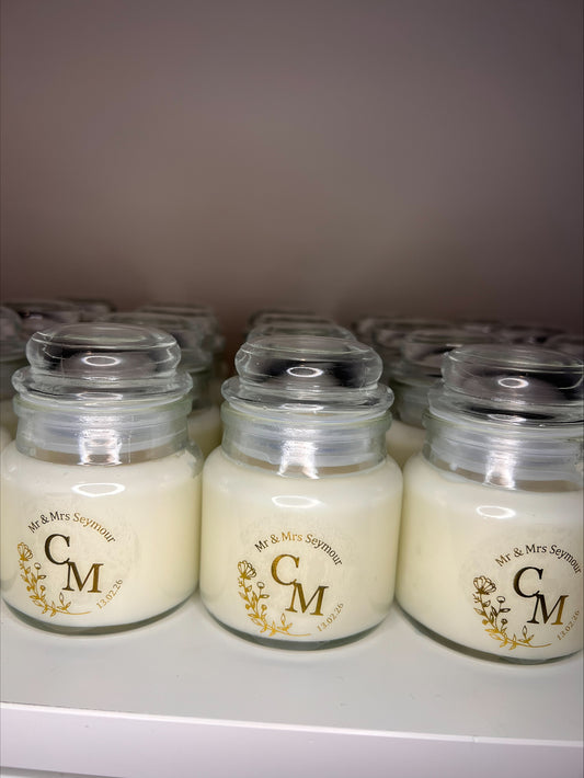 Wedding Favours – Hand-Poured Candles