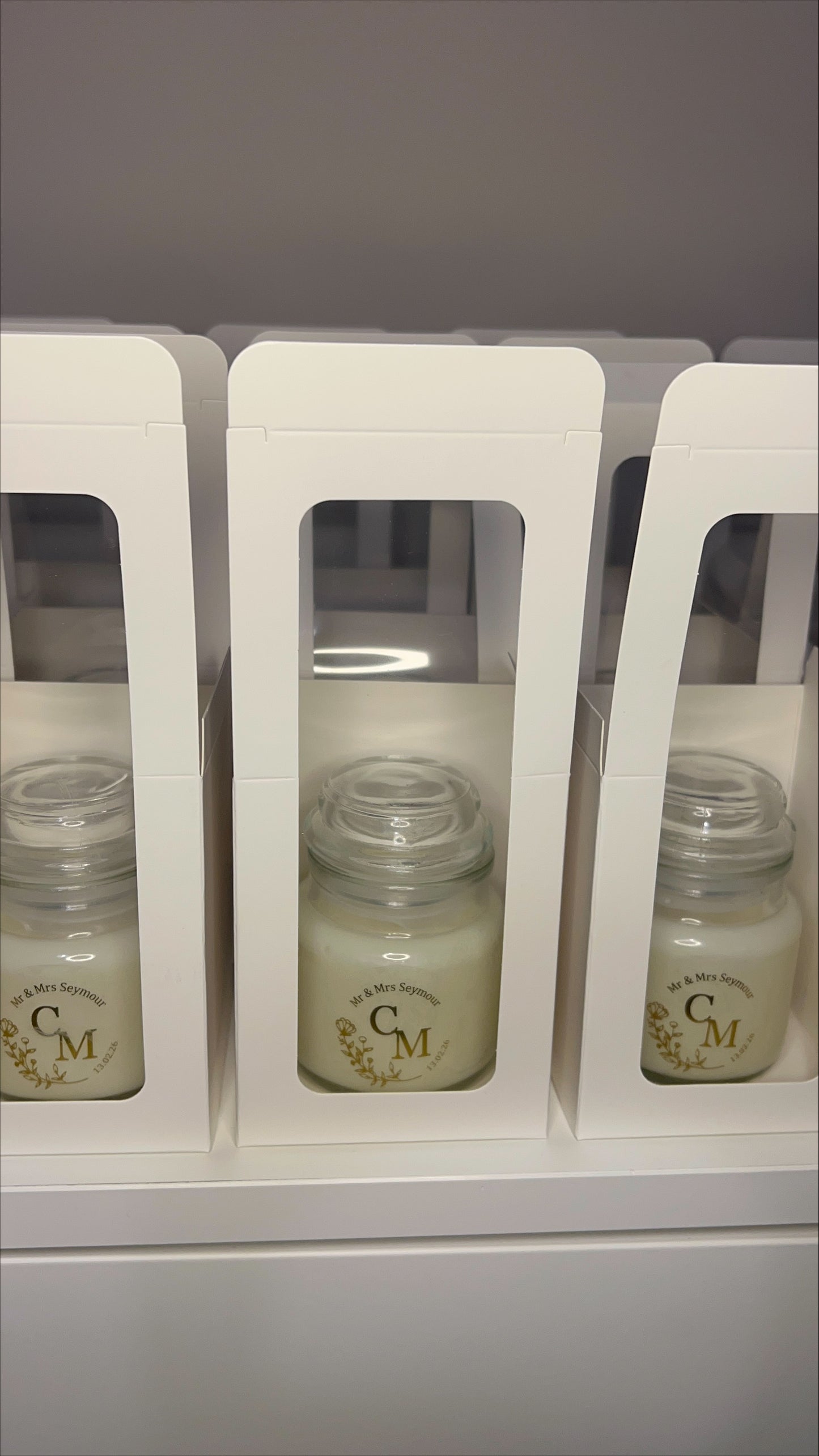 Wedding Favours – Hand-Poured Candles
