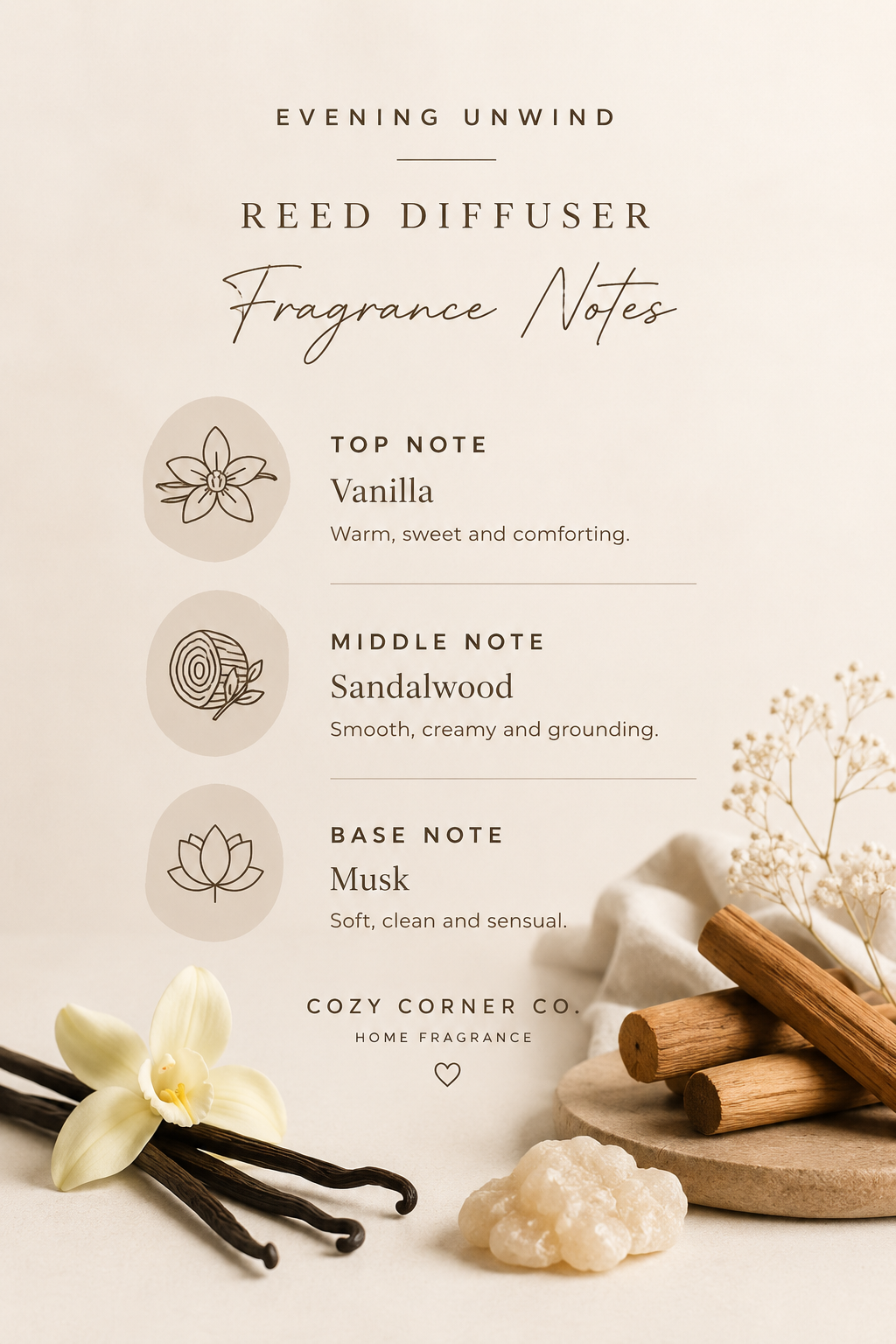 Evening Unwind Reed Diffuser