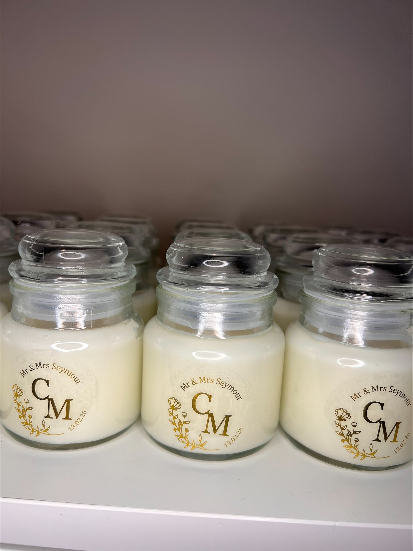 Wedding Favours – Hand-Poured Candles
